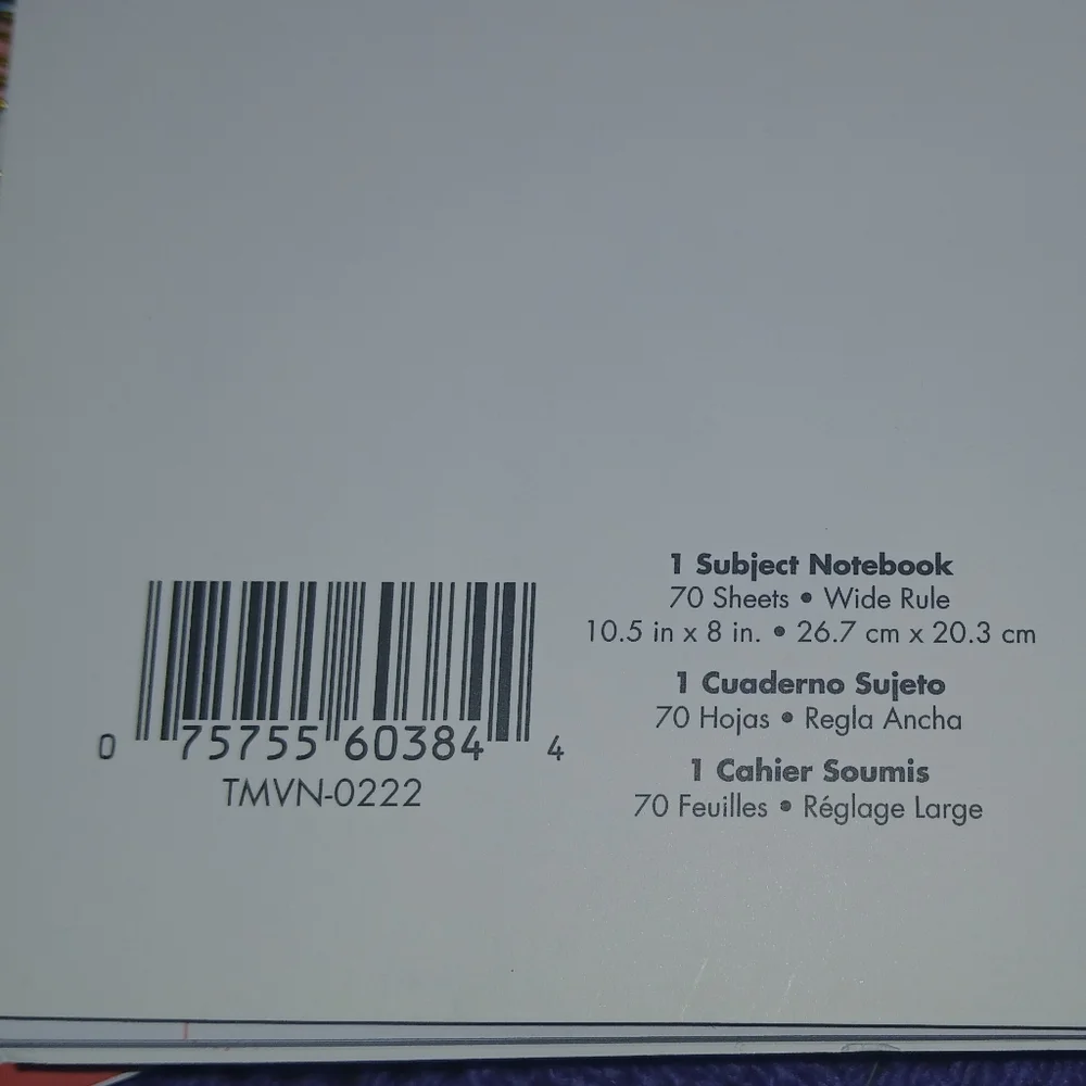 4 Spiral Notebooks